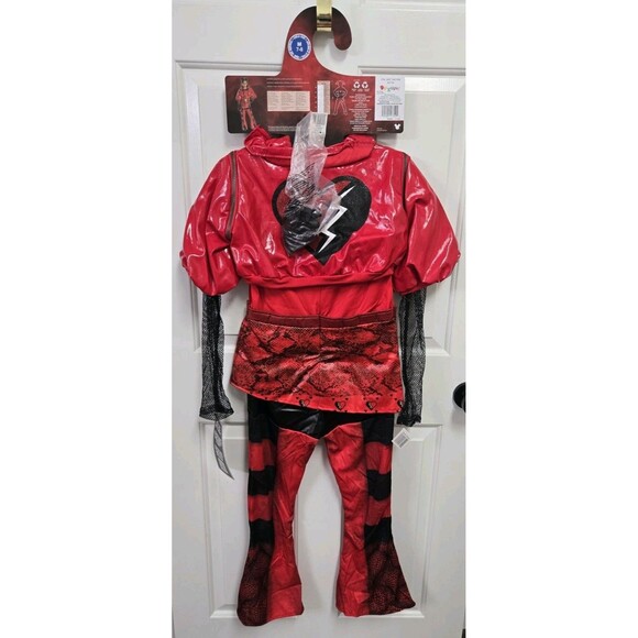 Disguise Girls' Disney's Descendants Rise of Red Deluxe Red Costume 7-8 - Picture 2 of 4
